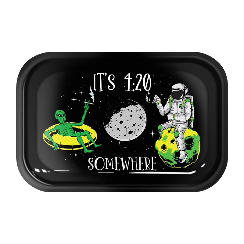 bandeja Metal - 420 Somewhere - 29 x 19cm (pequena)
