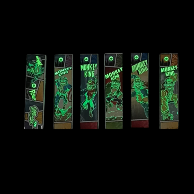 Monkey Pack Super Hero Glow In Dark