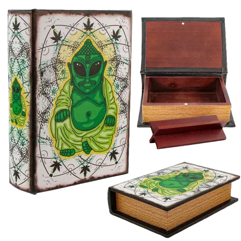 Stash Book Buddha