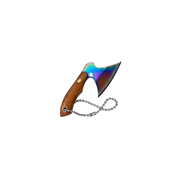 Pocket Hash Cutter - Rainbow Axe - 55mm