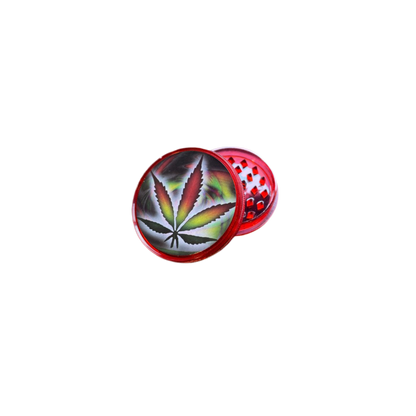 Reggae Grinder plástico 2 partes - 5.5cm