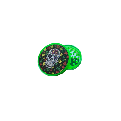 Reggae Grinder plástico 2 partes - 5.5cm
