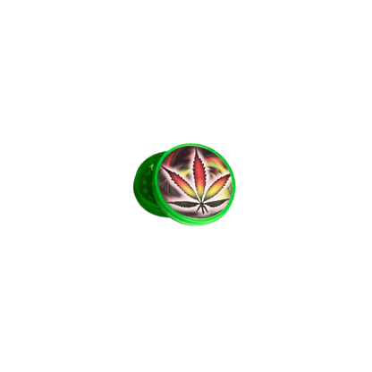 Reggae Grinder plástico 2 partes - 5.5cm