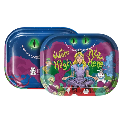 Metal Box with Rolling Tray - Wonder H - 14 x
18 x 5cm