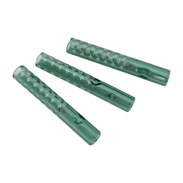 Glass Filter Tips Green 8mm - pack 3 filtros