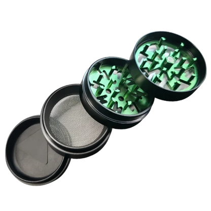 4 Part Teddy M Grinder – 63mm – Verde