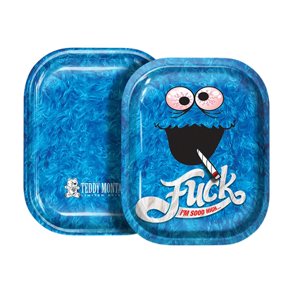 caixa metal + bandeja - H Monster - 14 x  18 x 5cm (pequena)